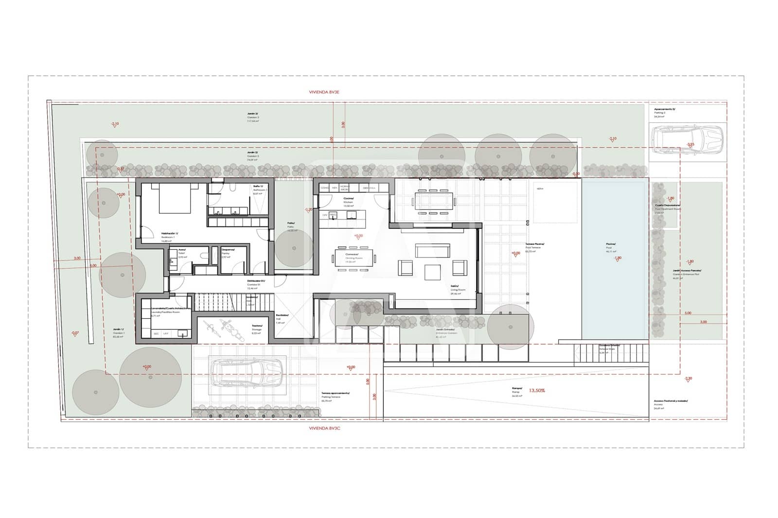 Chalet de 3 habitaciones en Moraira en venta con piscina garaje - 1.950.000 € (Ref: 8669555)