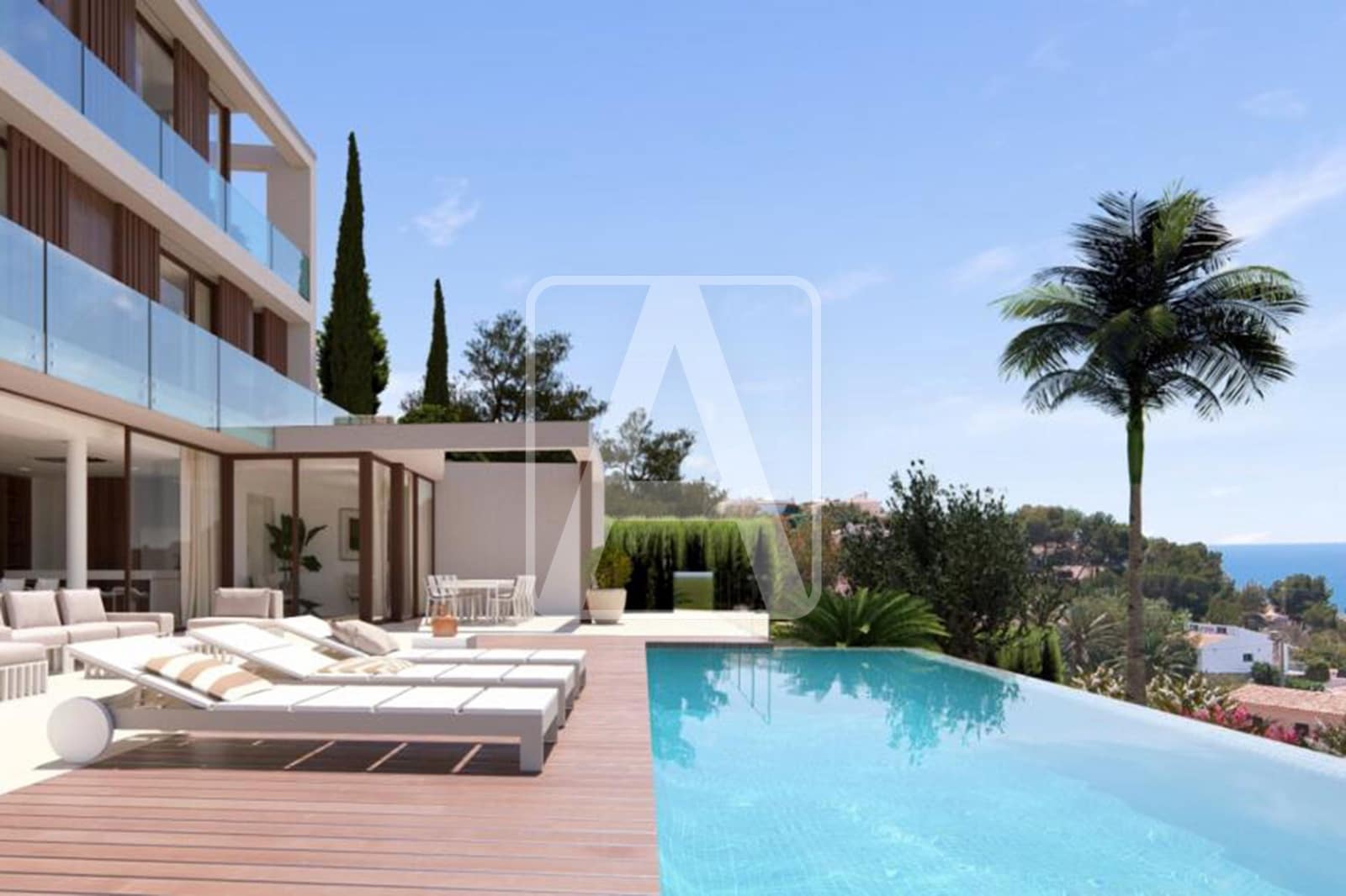 4 bedroom Villa for sale in Benissa with pool garage - € 2,499,000 (Ref: 8685511)