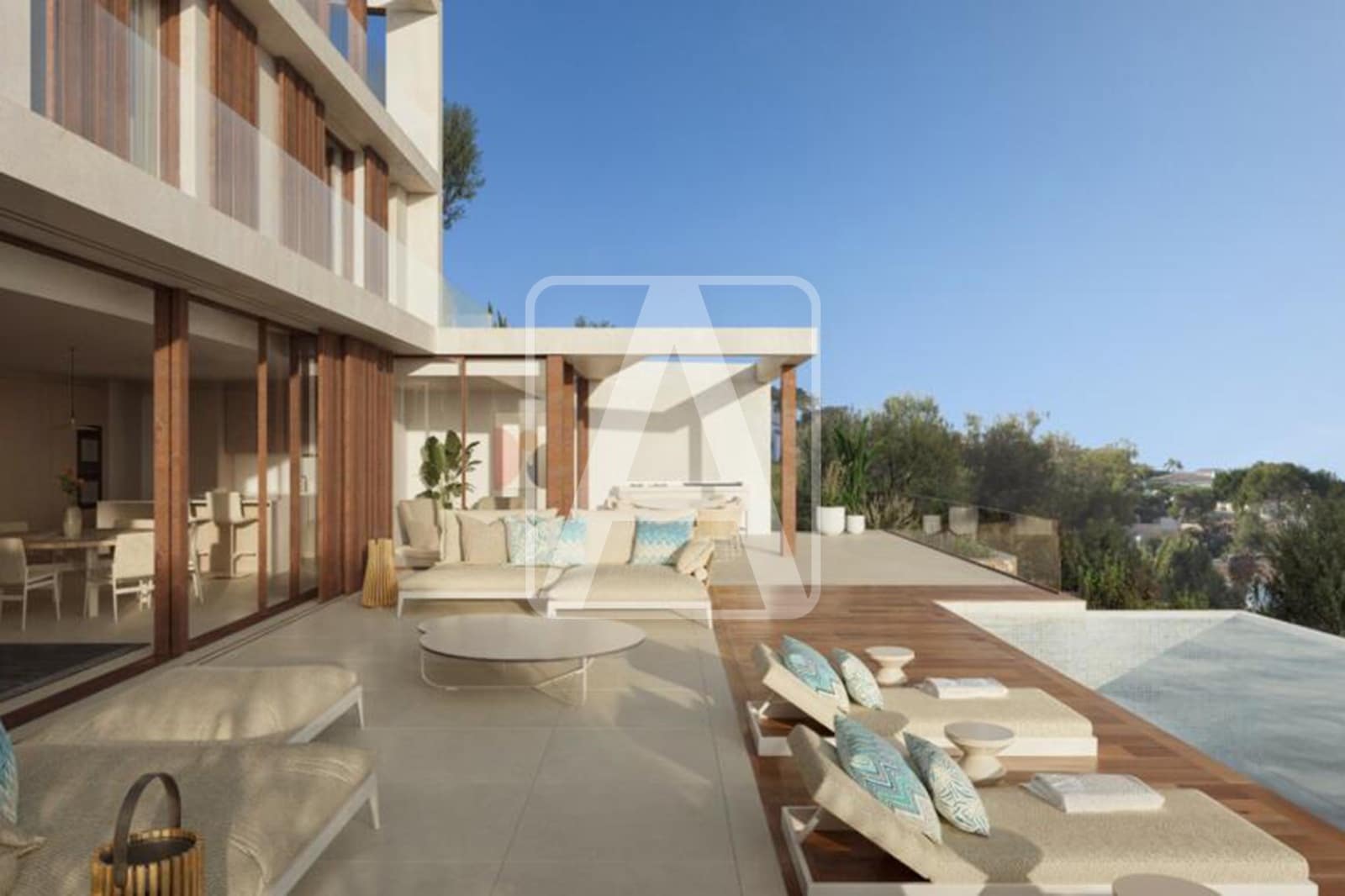 4 bedroom Villa for sale in Benissa with pool garage - € 2,499,000 (Ref: 8685511)