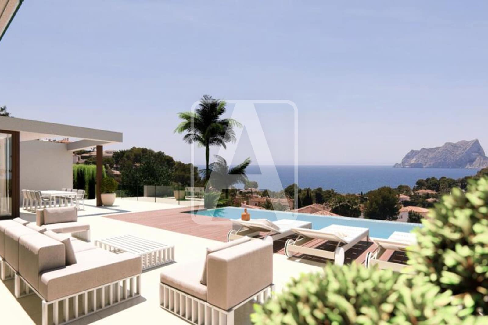 4 bedroom Villa for sale in Benissa with pool garage - € 2,499,000 (Ref: 8685511)