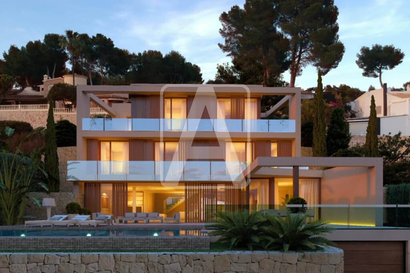 4 bedroom Villa for sale in Benissa with pool garage - € 2,499,000 (Ref: 8685511)