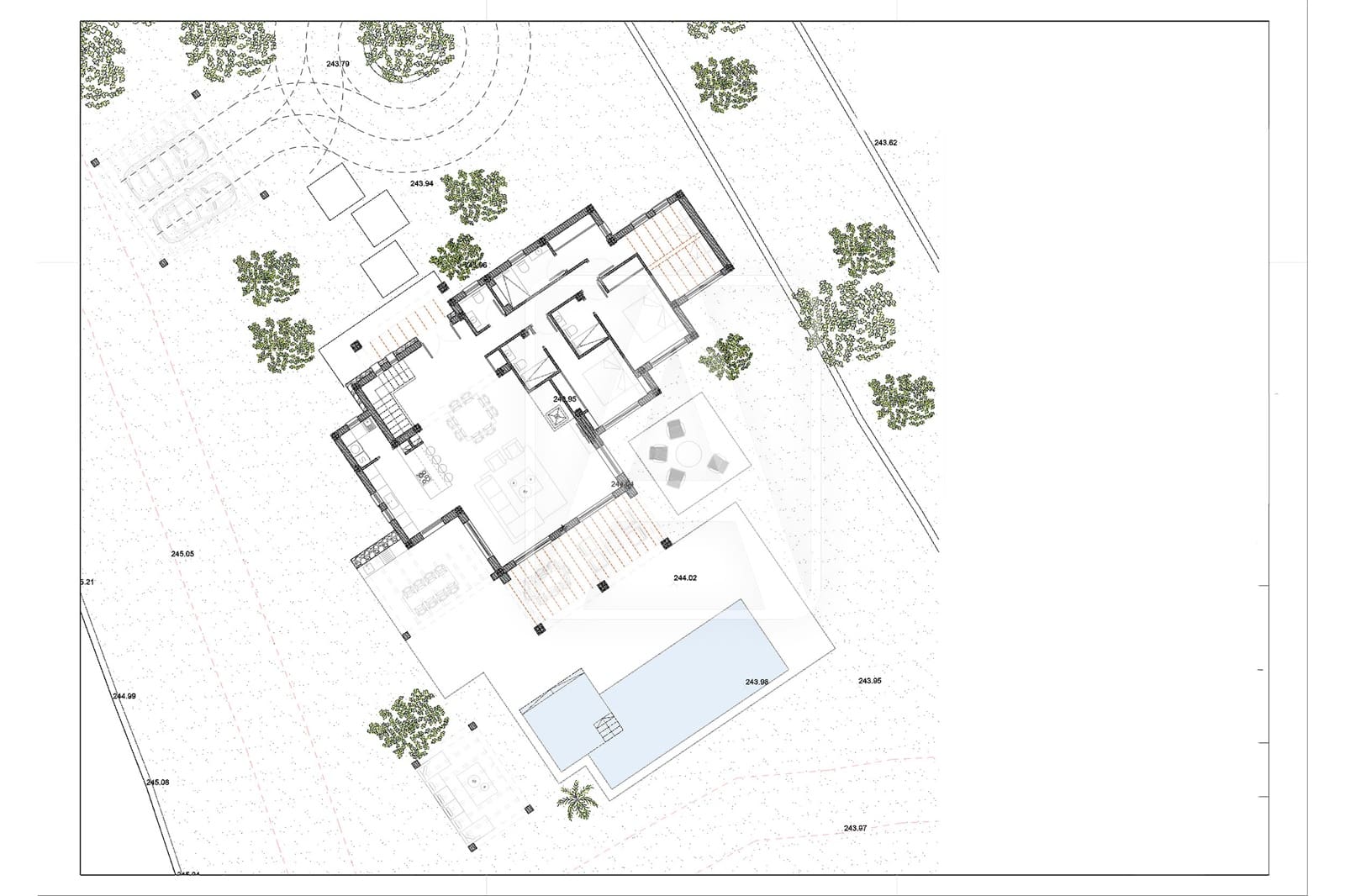 4 sovrum Finca/Hus på landet till salu i Teulada med pool garage - 1 795 000 € (Ref: 8685512)