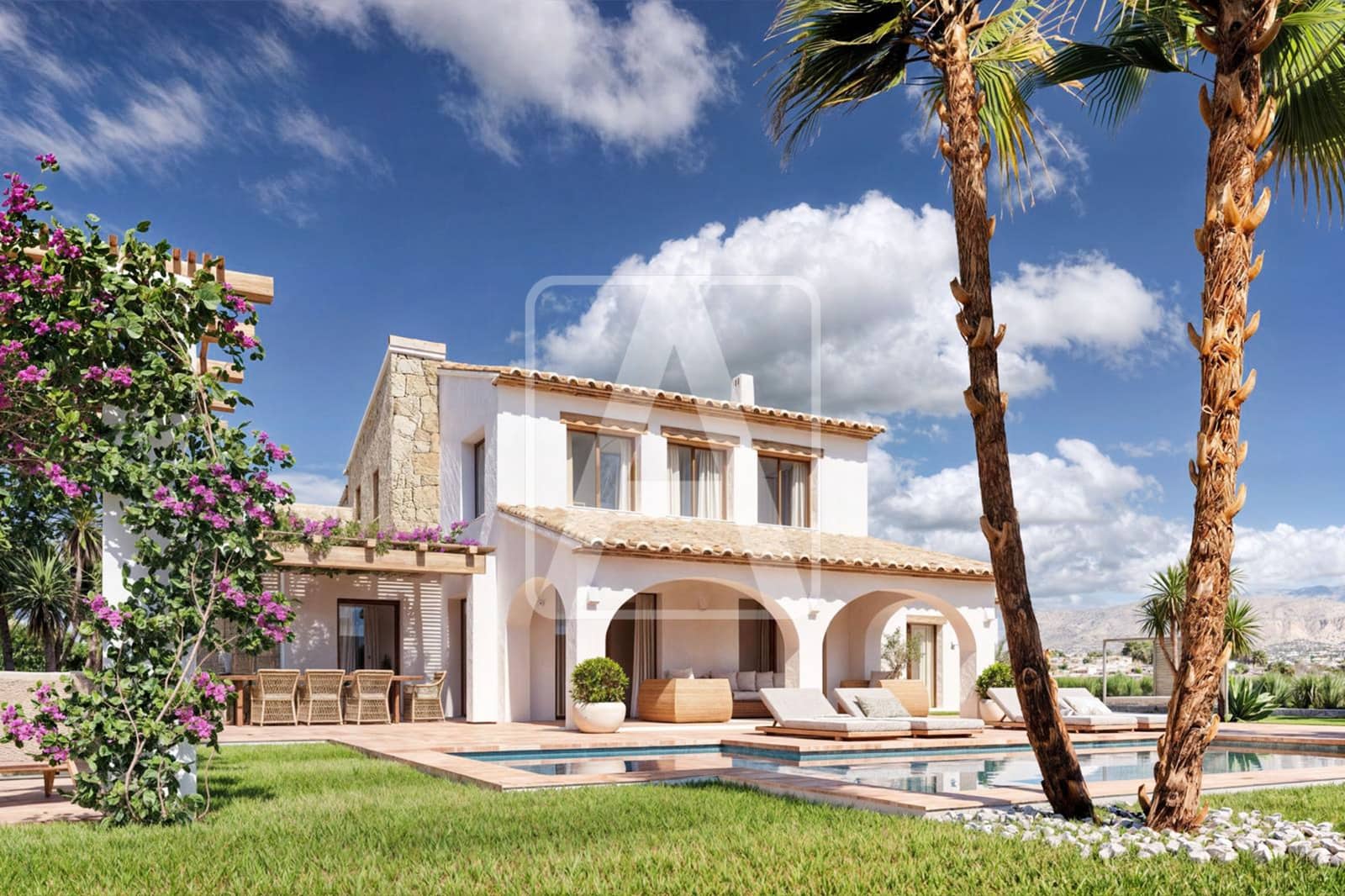 4 sovrum Finca/Hus på landet till salu i Teulada med pool garage - 1 795 000 € (Ref: 8685512)