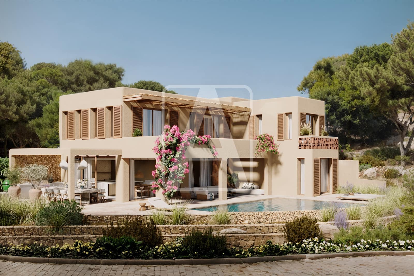 Chalet de 4 habitaciones en Moraira en venta con piscina garaje - 1.990.000 € (Ref: 8696006)