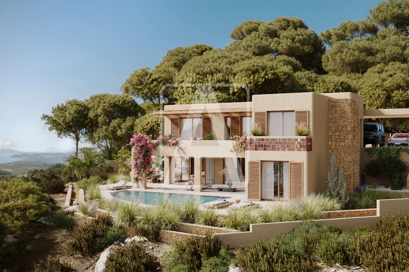 Chalet de 4 habitaciones en Moraira en venta con piscina garaje - 1.990.000 € (Ref: 8696006)