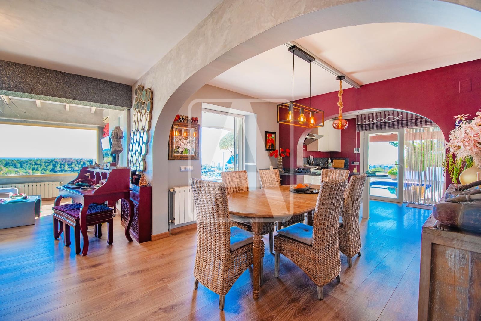 3 chambre Villa/Maison à vendre à Calpe / Calp avec piscine garage - 1 050 000 € (Ref: 8697416)