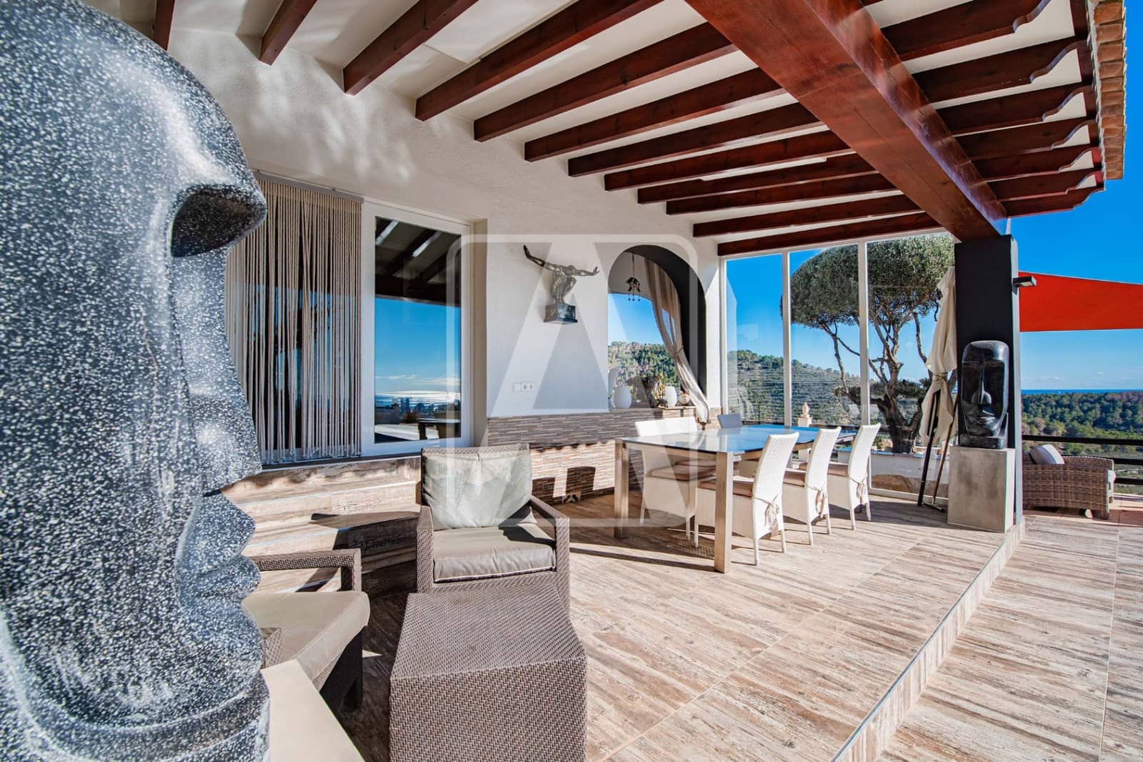 3 chambre Villa/Maison à vendre à Calpe / Calp avec piscine garage - 1 050 000 € (Ref: 8697416)