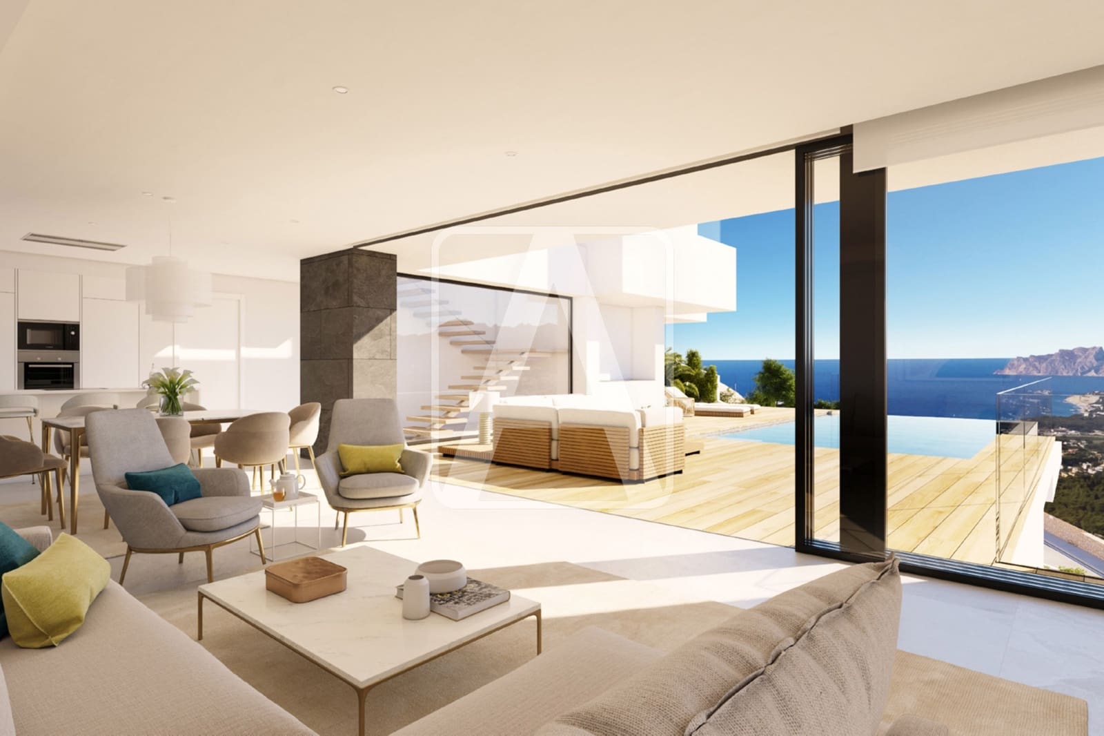 3 slaapkamer Villa te koop in Cumbre del Sol met zwembad garage - € 2.135.000 (Ref: 8705700)