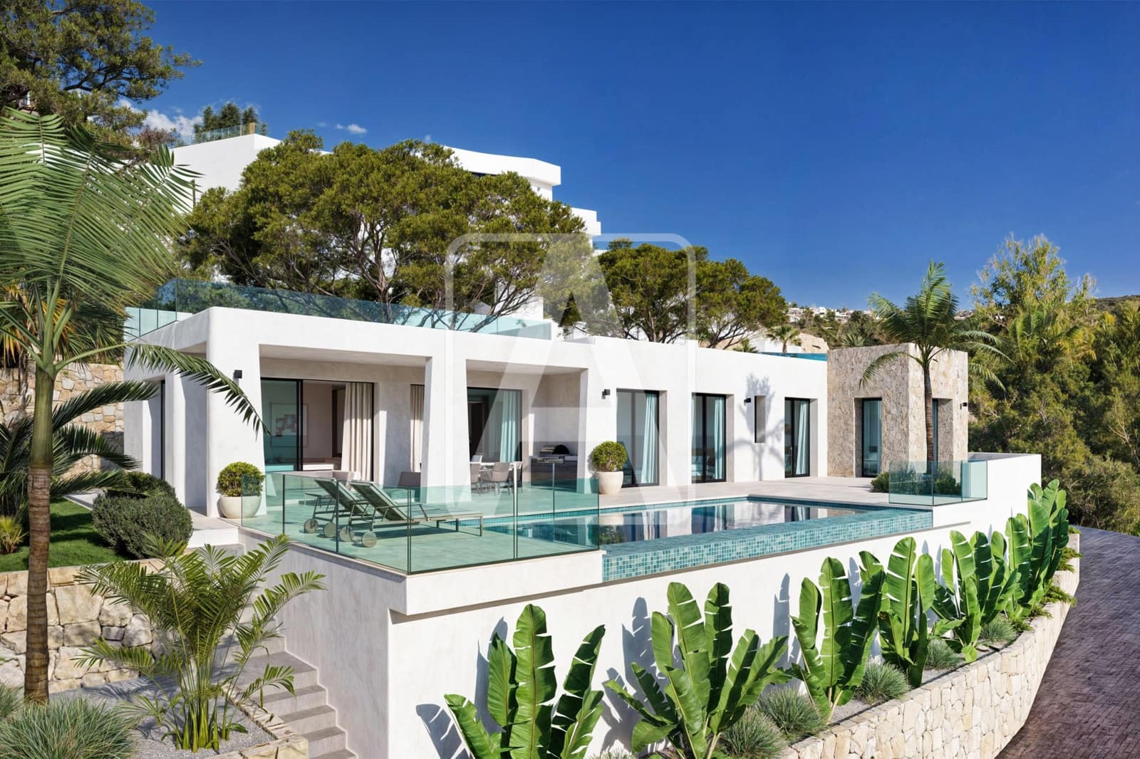4 Zimmer Villa zu verkaufen in Calpe / Calp mit Pool Garage - 1.750.000 € (Ref: 8772630)