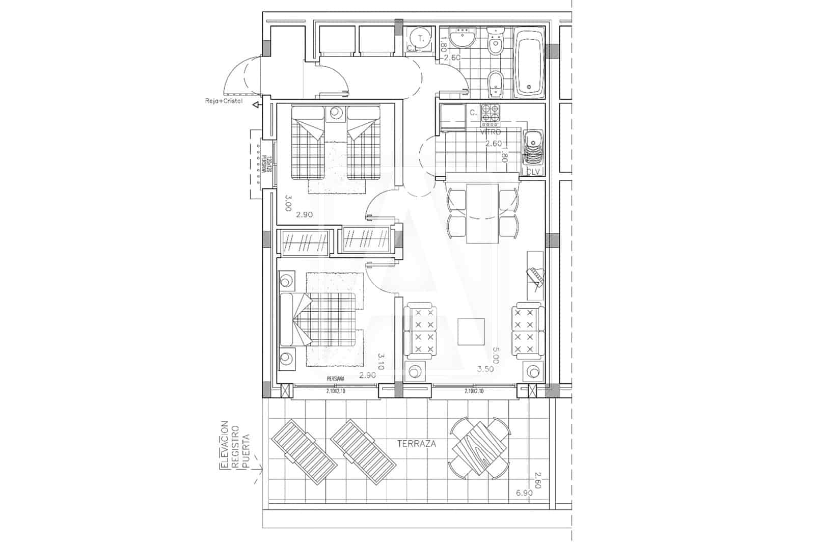 2 chambre Appartement à vendre à Cumbre del Sol avec piscine garage - 320 000 € (Ref: 8998120)