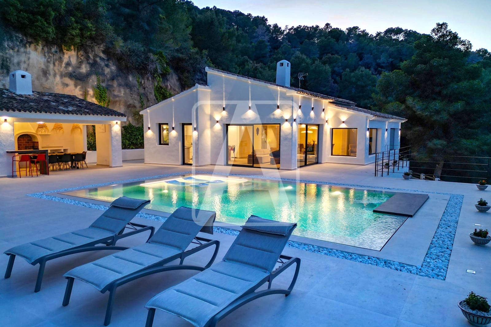 5 sovrum Finca/Hus på landet till salu i Benissa med pool garage - 1 975 000 € (Ref: 9028971)