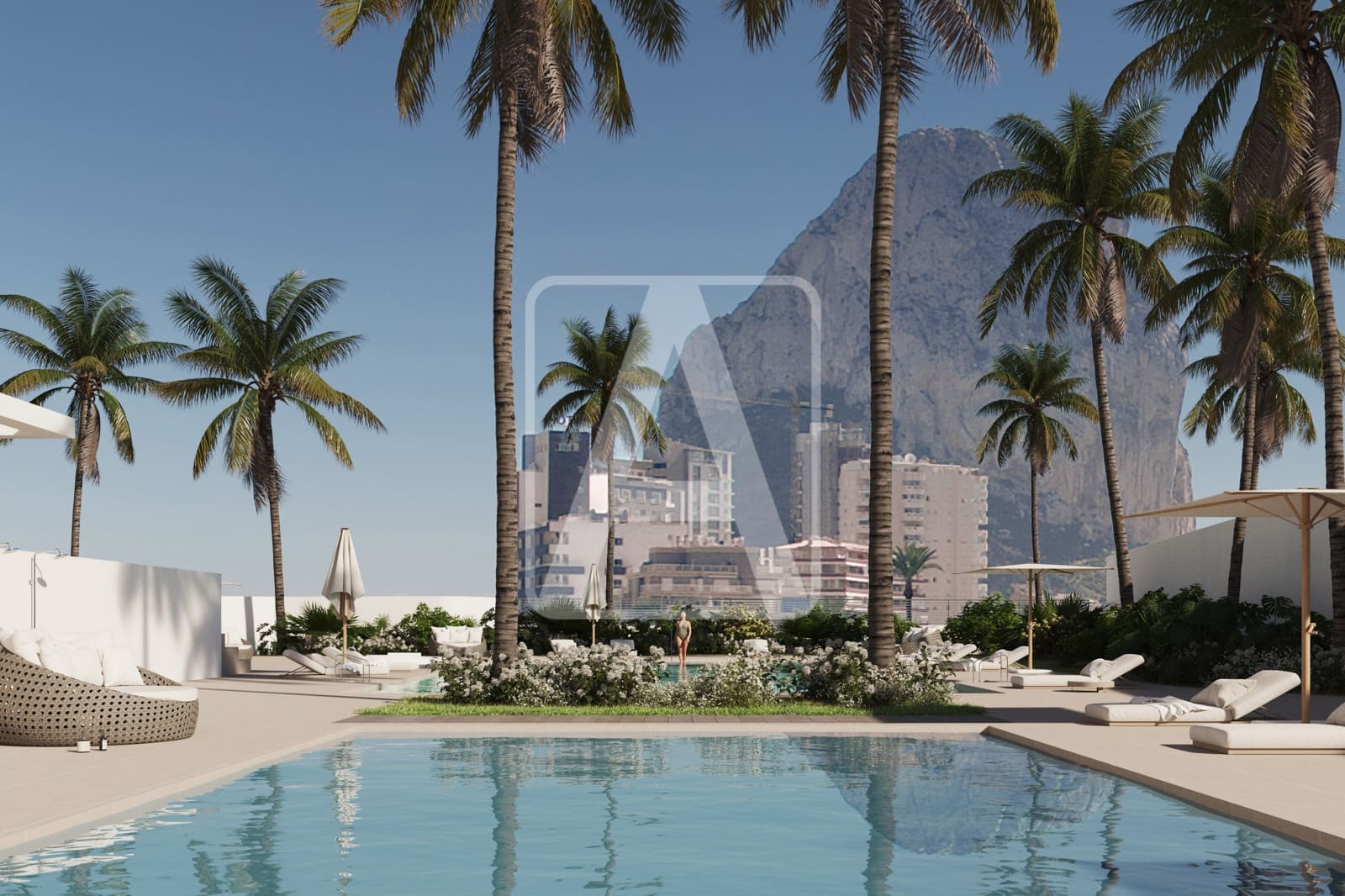 4 chambre Appartement à vendre à Calpe / Calp avec piscine garage - 915 000 € (Ref: 9028973)