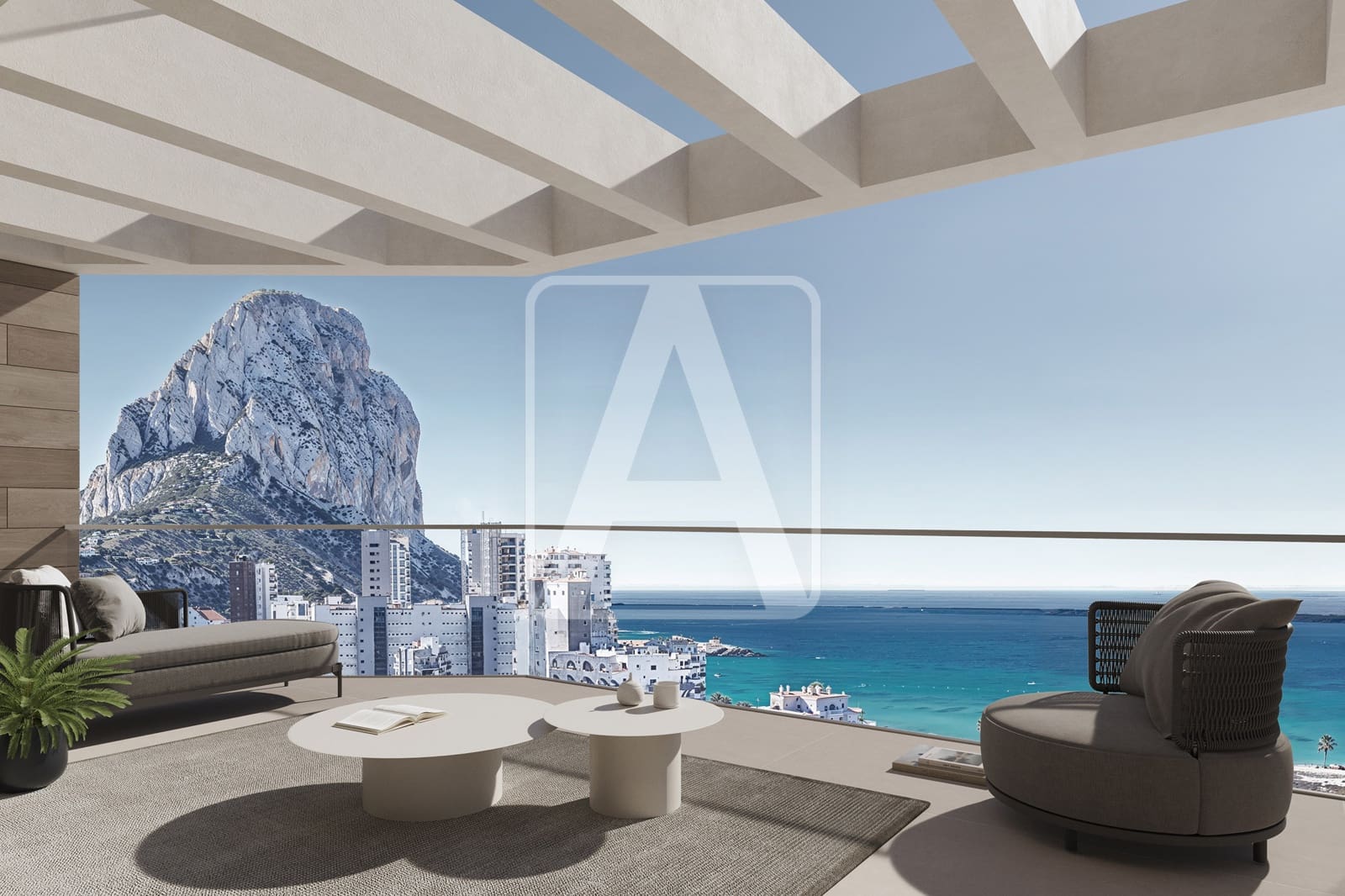 4 chambre Appartement à vendre à Calpe / Calp avec piscine garage - 915 000 € (Ref: 9028973)