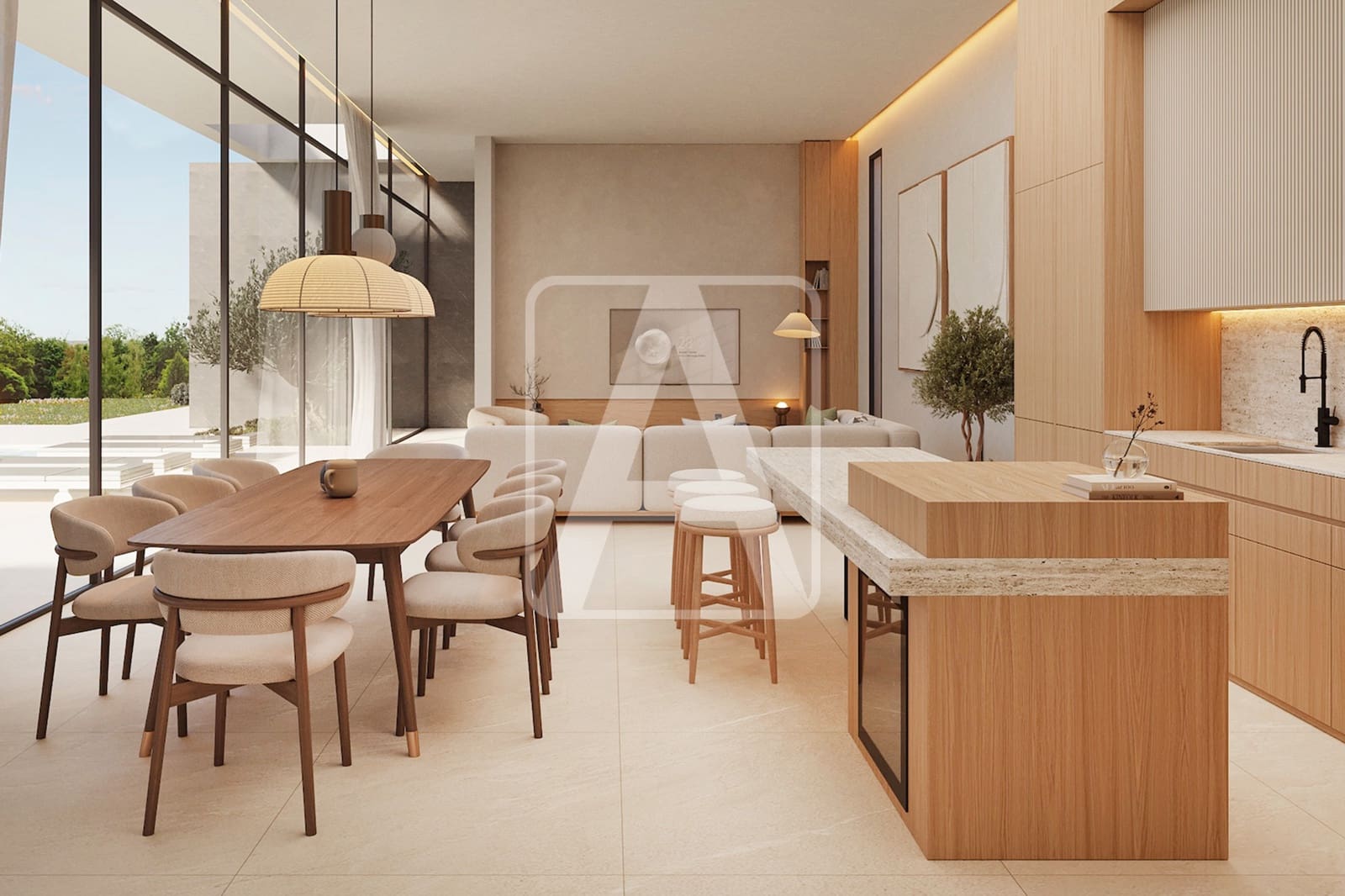 3 chambre Villa/Maison à vendre à Calpe / Calp avec piscine garage - 1 525 000 € (Ref: 9077640)