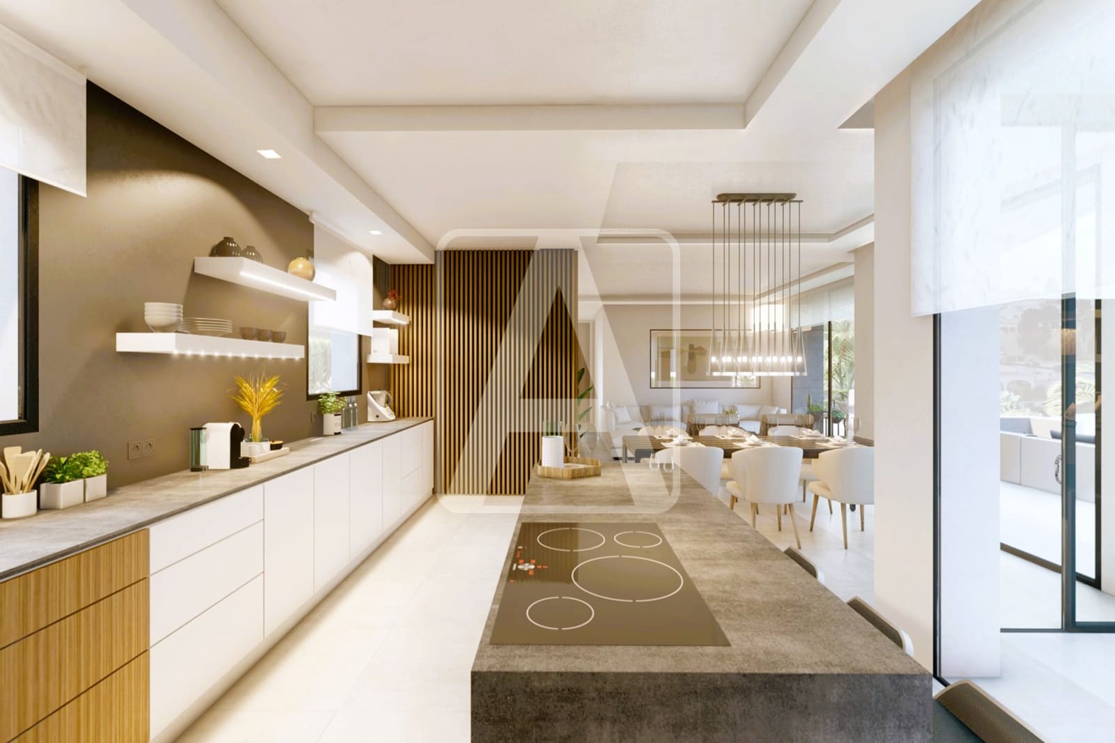 4 makuuhuone Huvila myytävänä paikassa Benissa mukana 
autotalli - 3 195 000 € (Ref: 9106099)