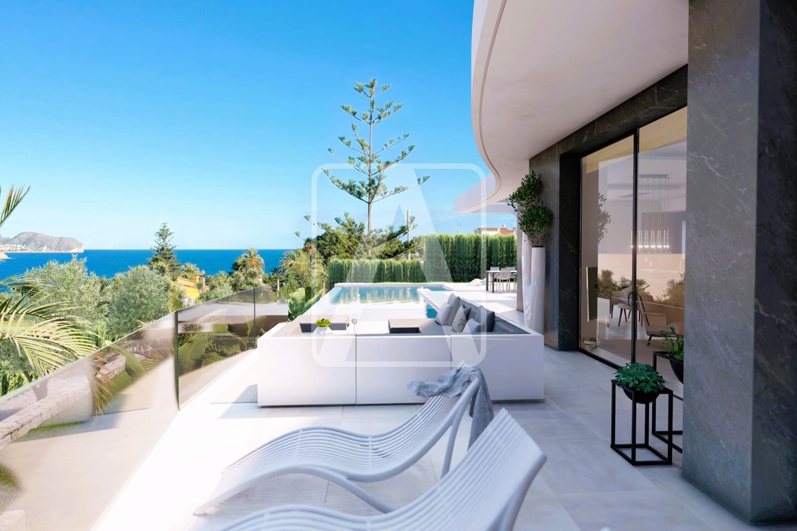 4 makuuhuone Huvila myytävänä paikassa Benissa mukana 
autotalli - 3 195 000 € (Ref: 9106099)