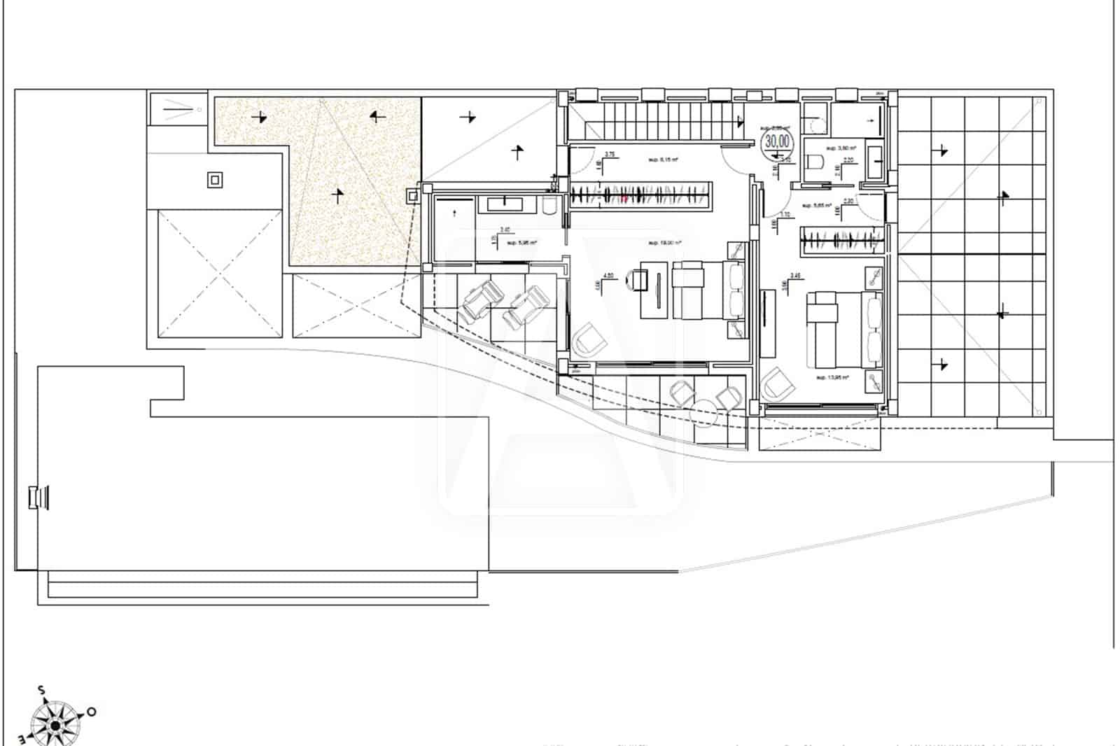 4 makuuhuone Huvila myytävänä paikassa Benissa mukana 
autotalli - 3 195 000 € (Ref: 9106099)