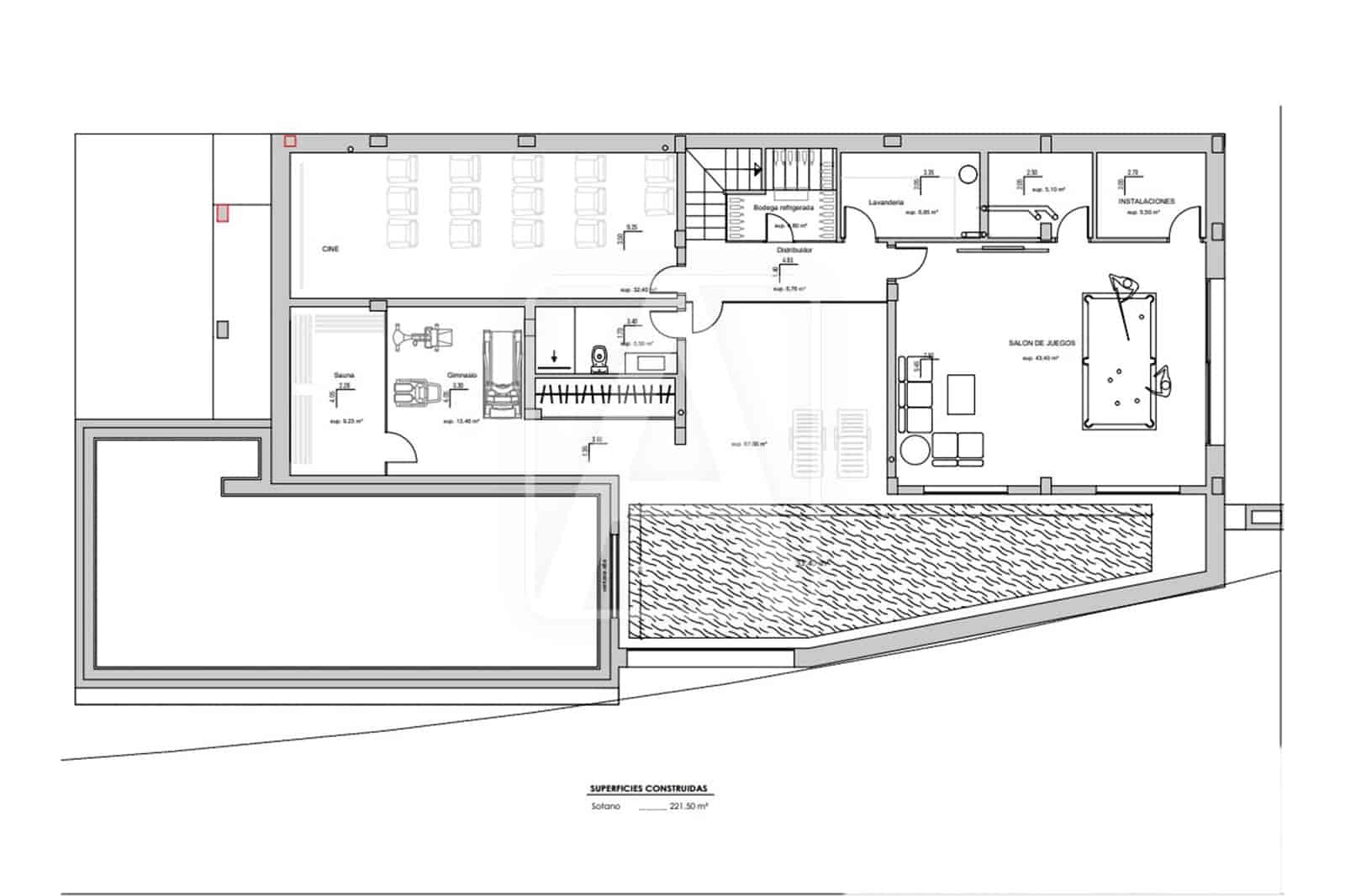 4 makuuhuone Huvila myytävänä paikassa Benissa mukana 
autotalli - 3 195 000 € (Ref: 9106099)