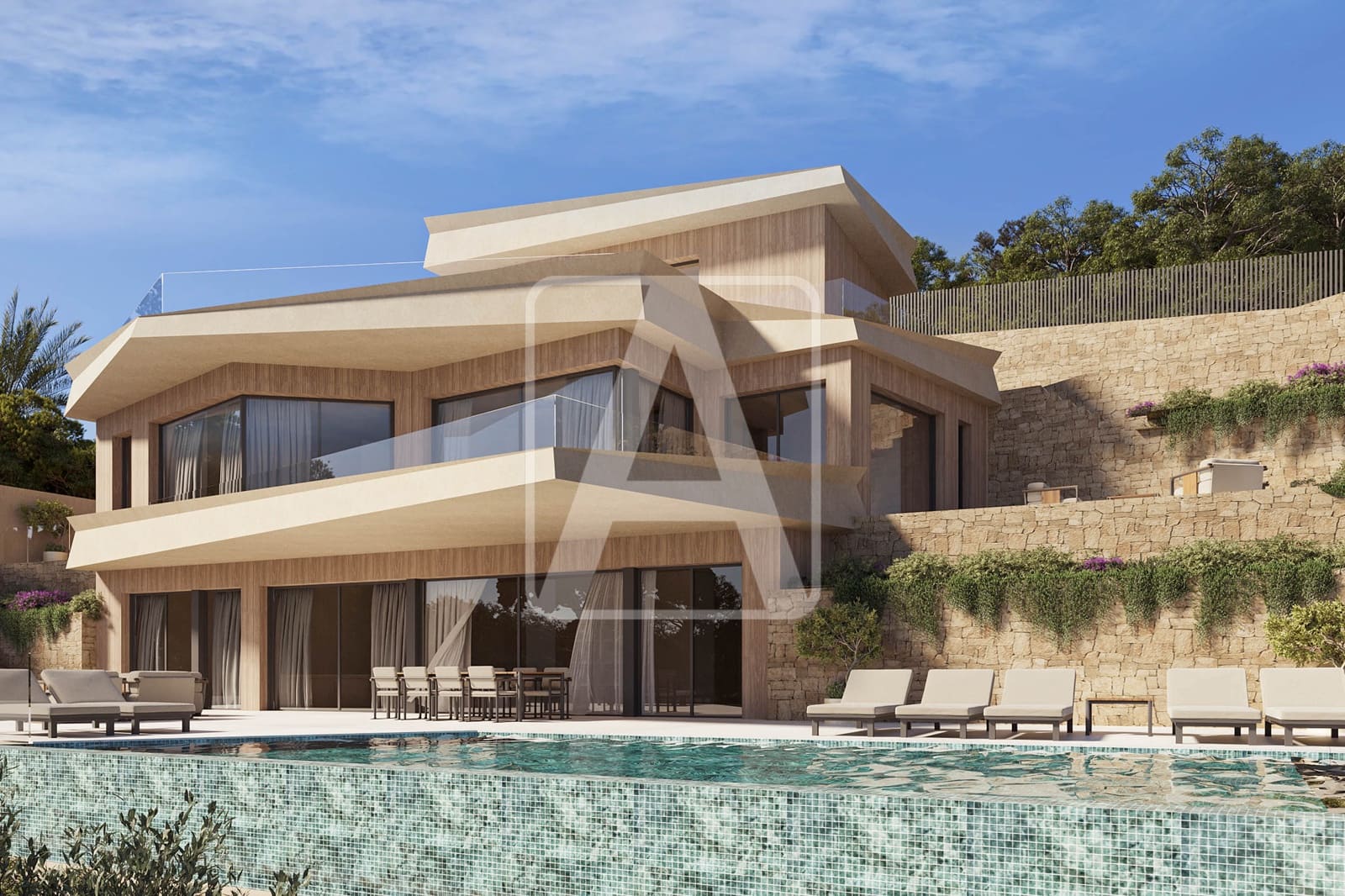 Chalet de 4 habitaciones en Benissa en venta con piscina garaje - 3.300.000 € (Ref: 9111503)