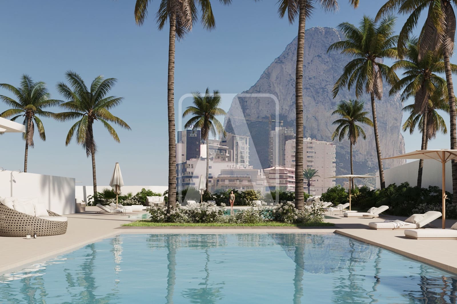 3 soveværelse Lejlighed til salg i Calpe / Calp med swimmingpool garage - € 618.000 (Ref: 9126282)