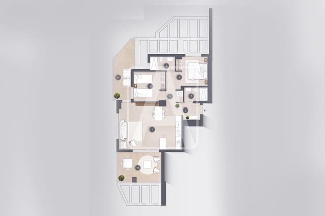 2 camera da letto Appartamento in vendita in Calpe / Calp con piscina garage - 515.000 € (Rif: 9126284)