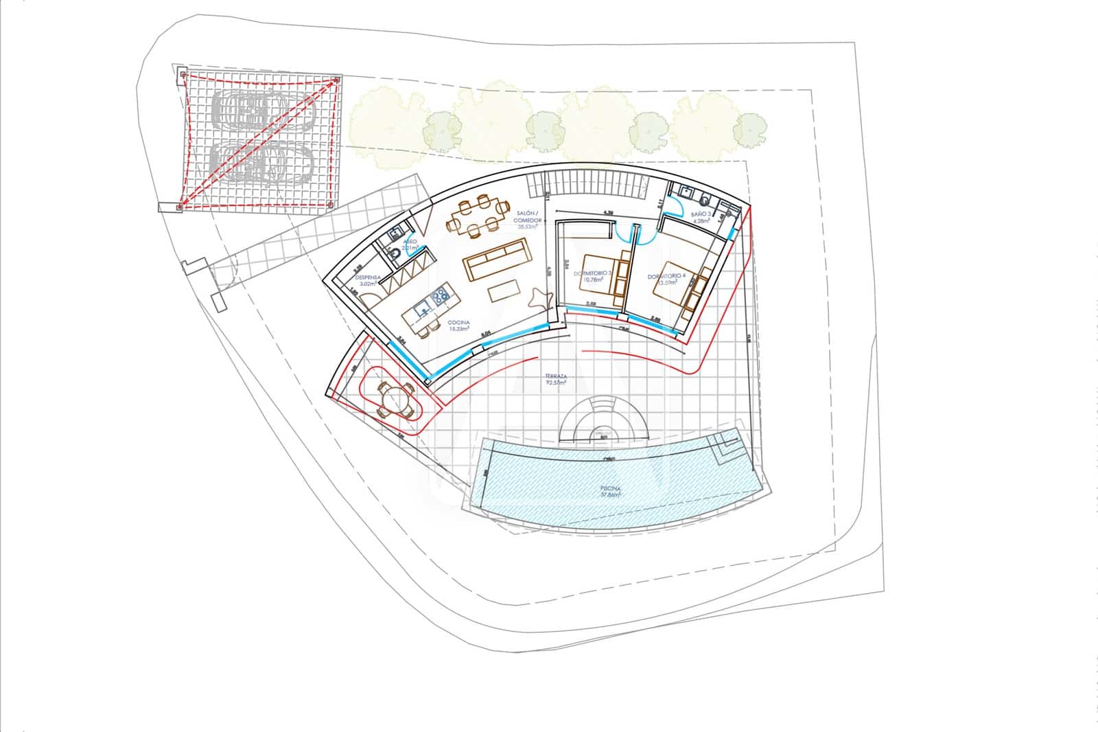 4 Zimmer Villa zu verkaufen in Javea / Xabia mit Pool Garage - 2.395.000 € (Ref: 9128953)