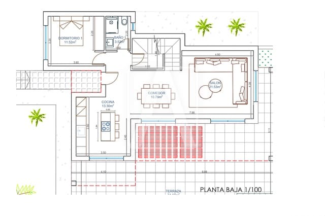 4 sypialnia Willa na sprzedaż w Javea / Xàbia z basenem garażem - 1 050 000 € (Ref: 9128954)