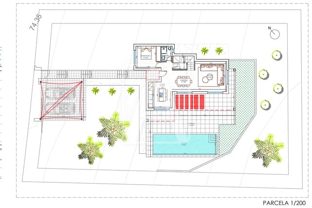 4 sypialnia Willa na sprzedaż w Javea / Xàbia z basenem garażem - 1 050 000 € (Ref: 9128954)