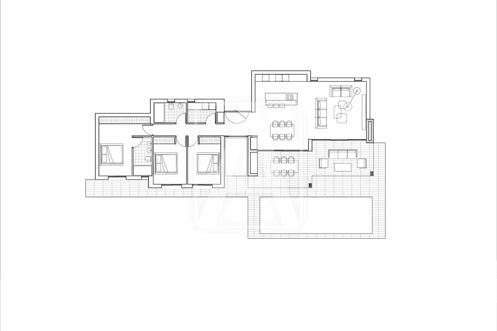 3 bedroom Villa for sale in Calpe / Calp with pool garage - € 1,190,000 (Ref: 9133793)