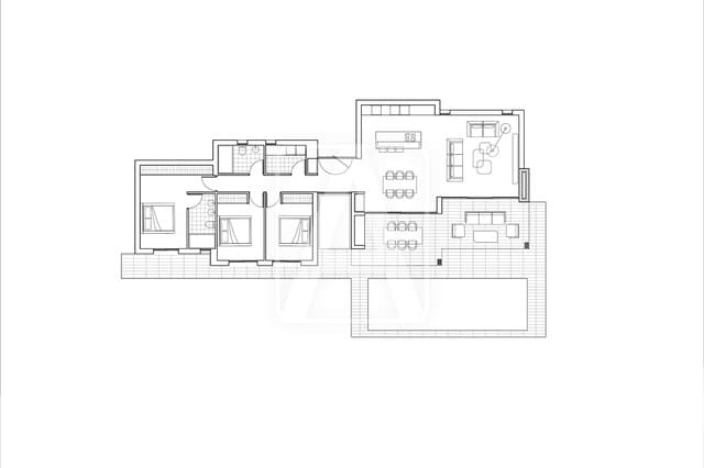 3 slaapkamer Villa te koop in Calpe / Calp met zwembad garage - € 1.190.000 (Ref: 9133793)