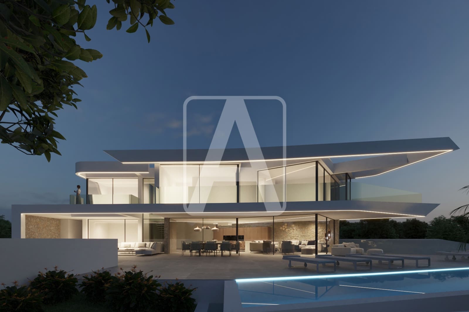 4 sypialnia Willa na sprzedaż w Moraira z basenem garażem - 3 750 000 € (Ref: 9150787)