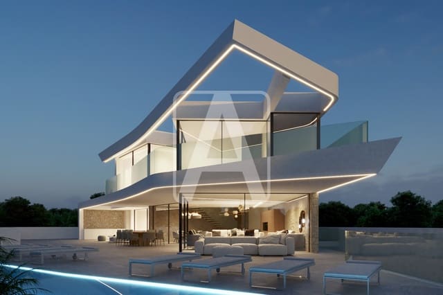 4 sypialnia Willa na sprzedaż w Moraira, Teulada-Moraira z basenem garażem - 3 750 000 € (Ref: 9150787)