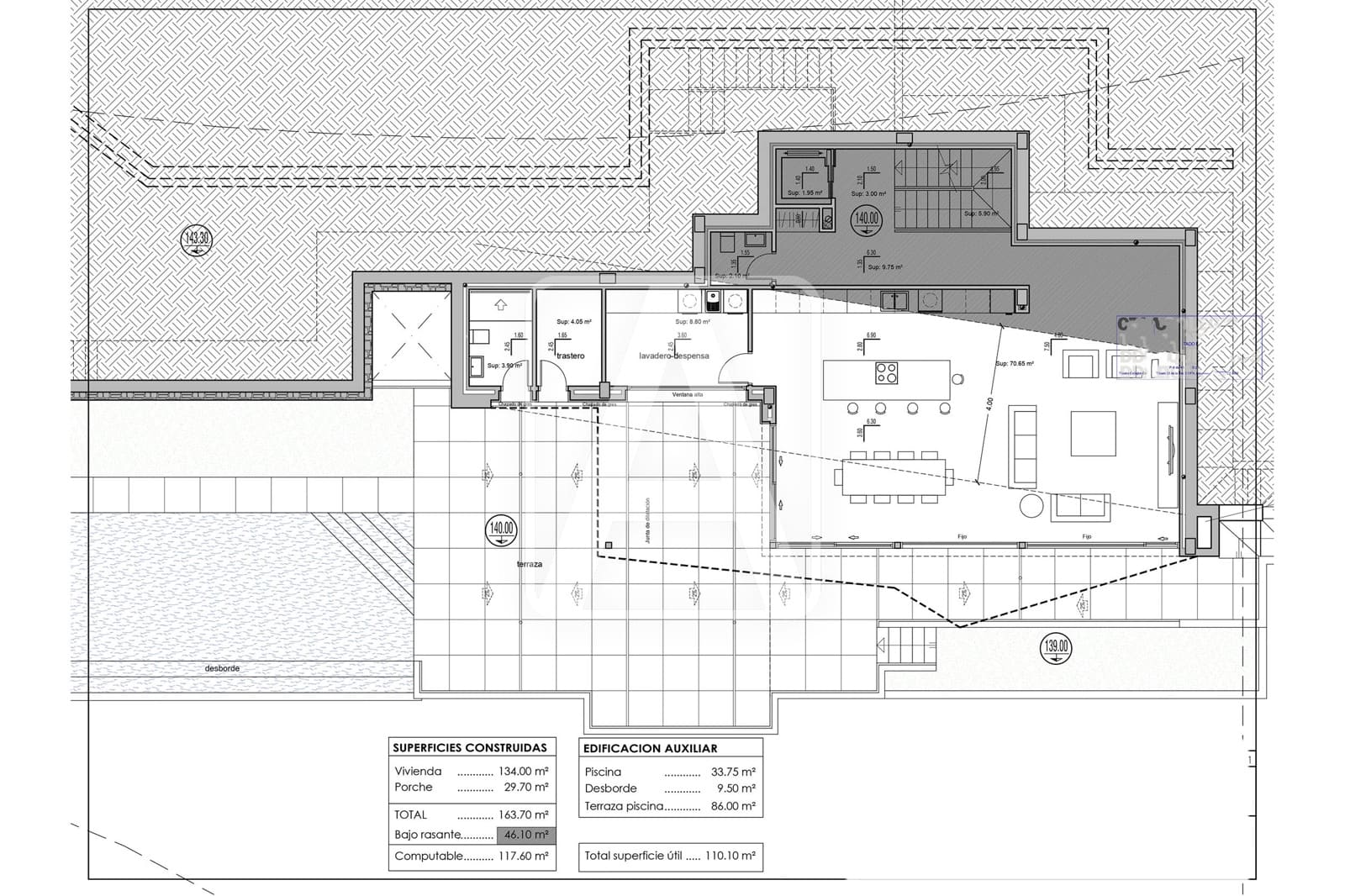 Chalet de 4 habitaciones en Benissa en venta con piscina garaje - 2.450.000 € (Ref: 9172519)