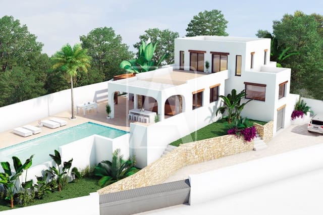 4 sypialnia Willa na sprzedaż w Moraira, Teulada-Moraira z basenem garażem - 1 950 000 € (Ref: 9193310)