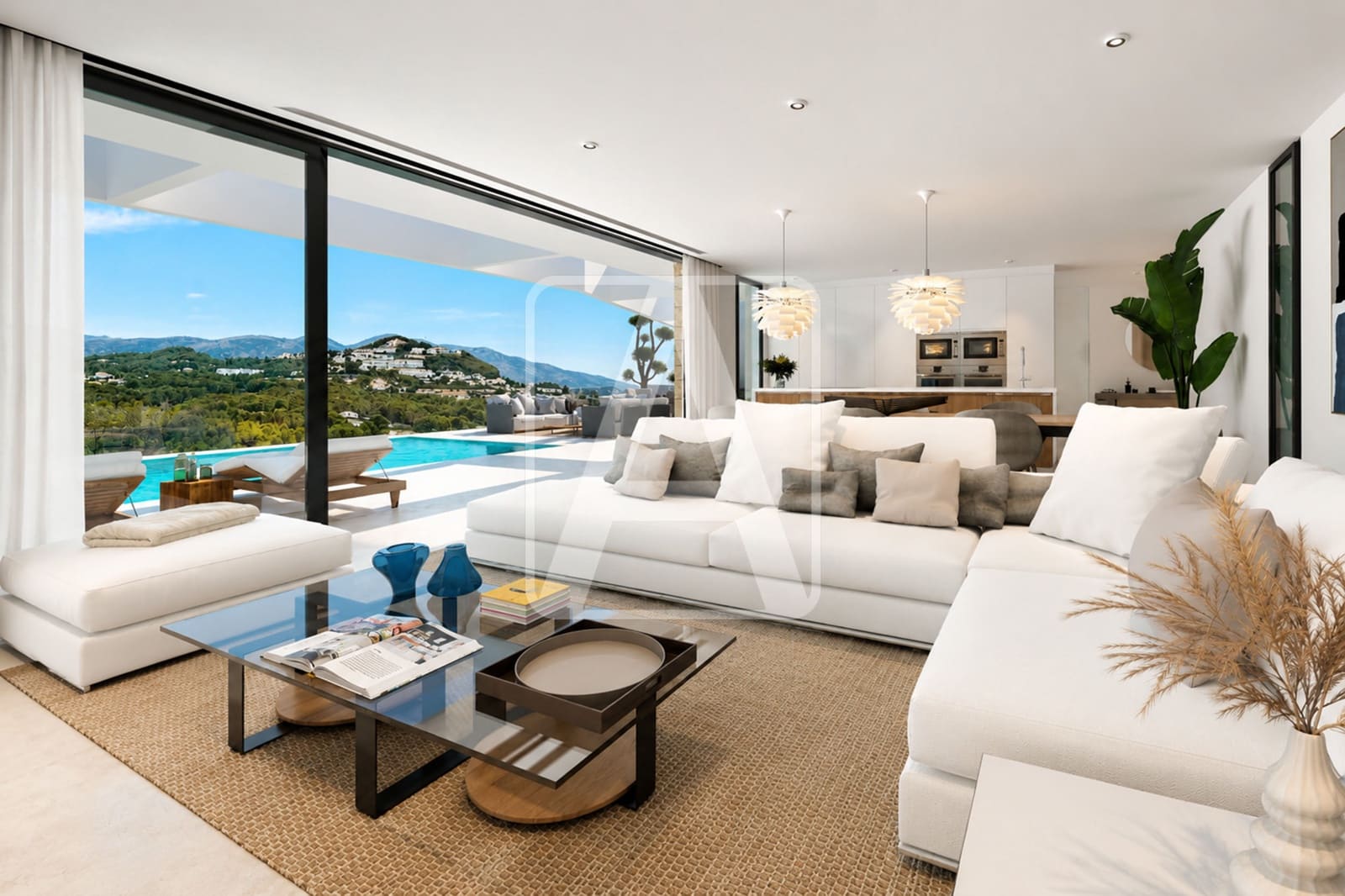 3 camera da letto Villa in vendita in Calpe / Calp con piscina garage - 1.290.000 € (Rif: 9193313)
