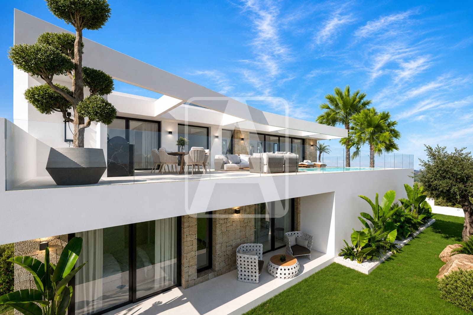 3 camera da letto Villa in vendita in Calpe / Calp con piscina garage - 1.290.000 € (Rif: 9193313)