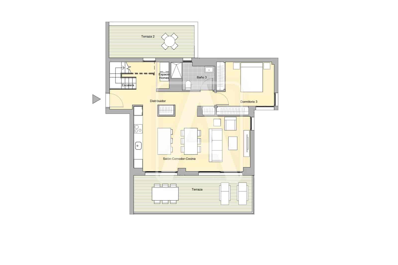3 Zimmer Apartment zu verkaufen in Calpe / Calp mit Pool Garage - 673.000 € (Ref: 9228058)