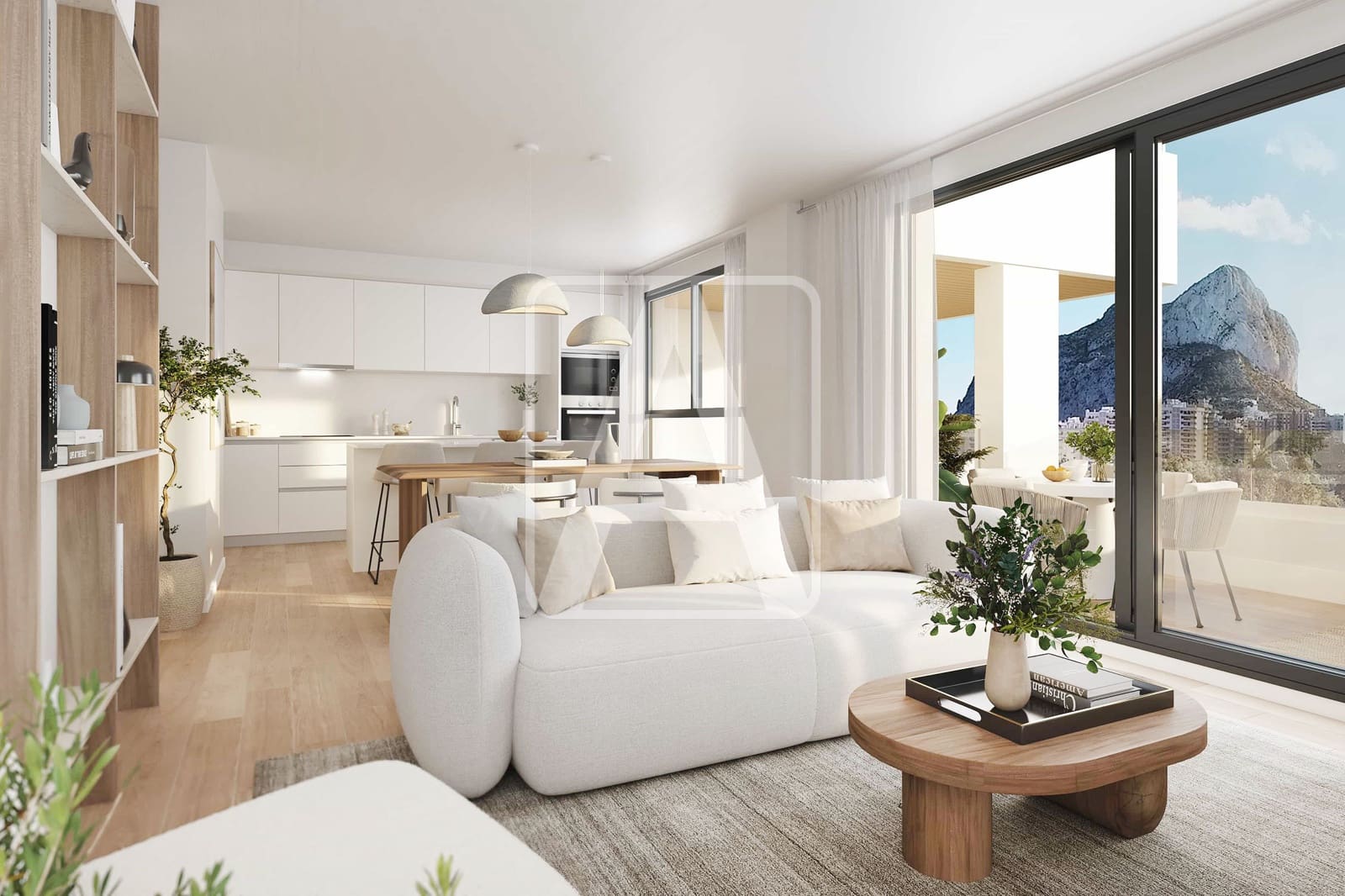 3 Zimmer Apartment zu verkaufen in Calpe / Calp mit Pool Garage - 673.000 € (Ref: 9228058)