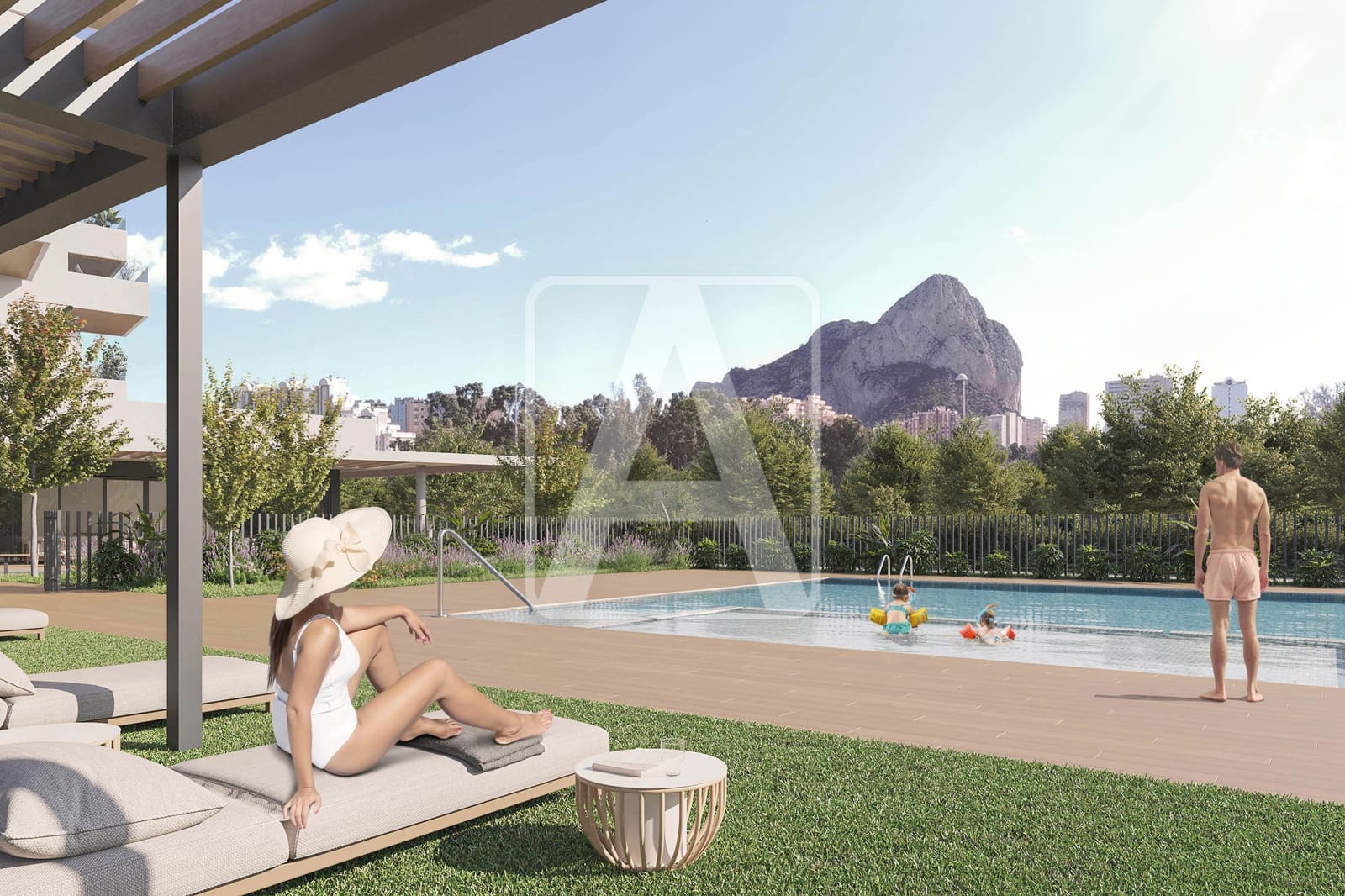 3 Zimmer Apartment zu verkaufen in Calpe / Calp mit Pool Garage - 673.000 € (Ref: 9228058)