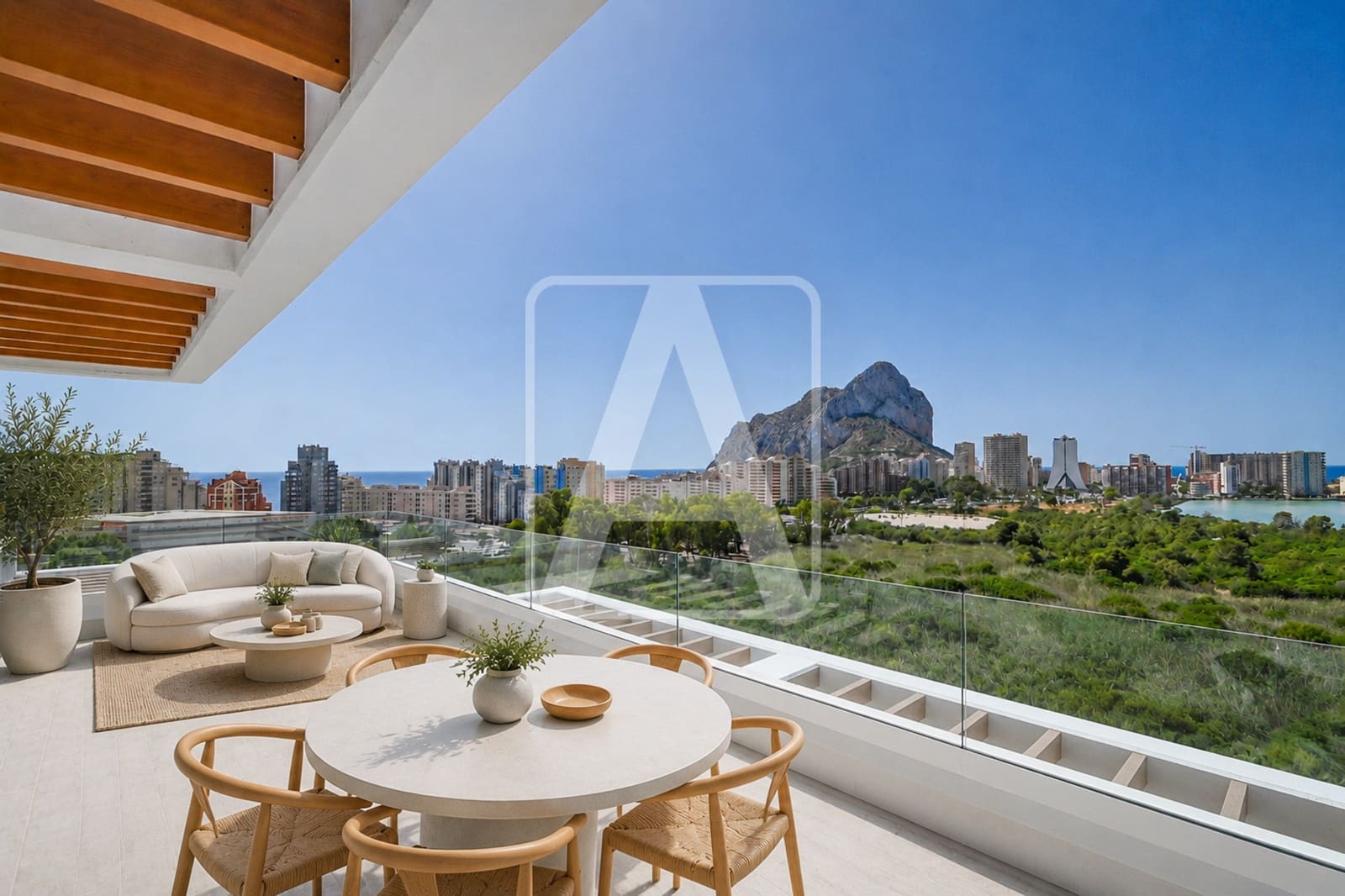 3 Zimmer Apartment zu verkaufen in Calpe / Calp mit Pool Garage - 480.000 € (Ref: 9228061)