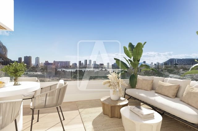 2 Zimmer Apartment zu verkaufen in Calpe / Calp mit Pool Garage - 443.000 € (Ref: 9228065)