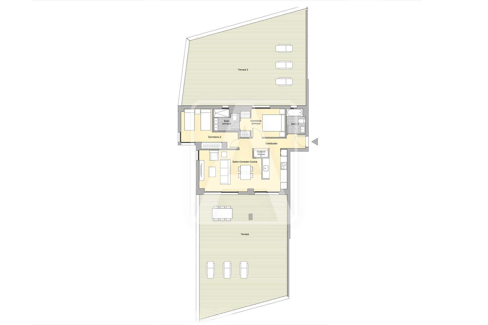 2 soveværelse Lejlighed til salg i Calpe / Calp med swimmingpool garage - € 443.000 (Ref: 9228065)
