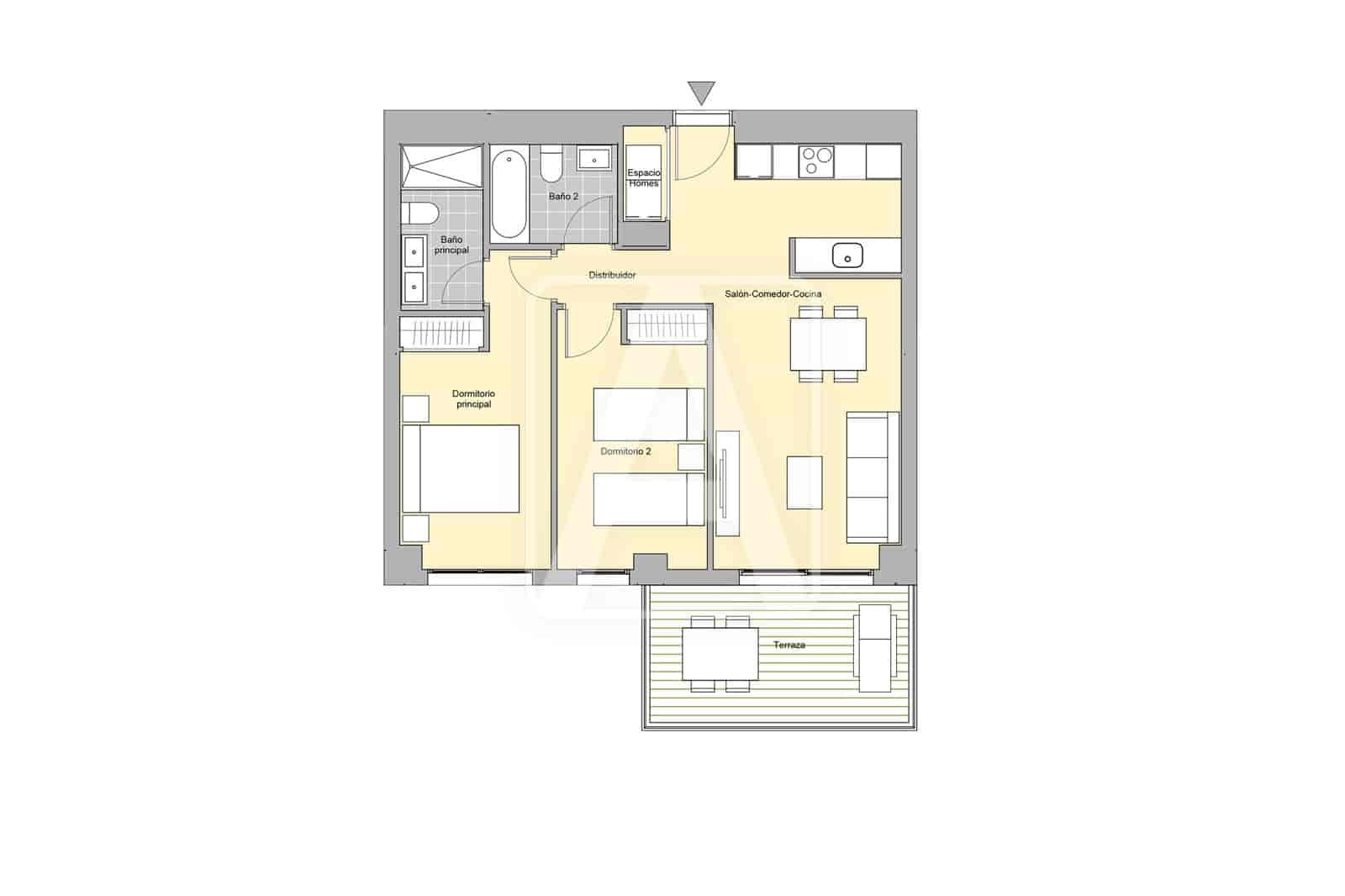 2 bedroom Apartment for sale in Calpe / Calp with pool garage - € 401,000 (Ref: 9228067)