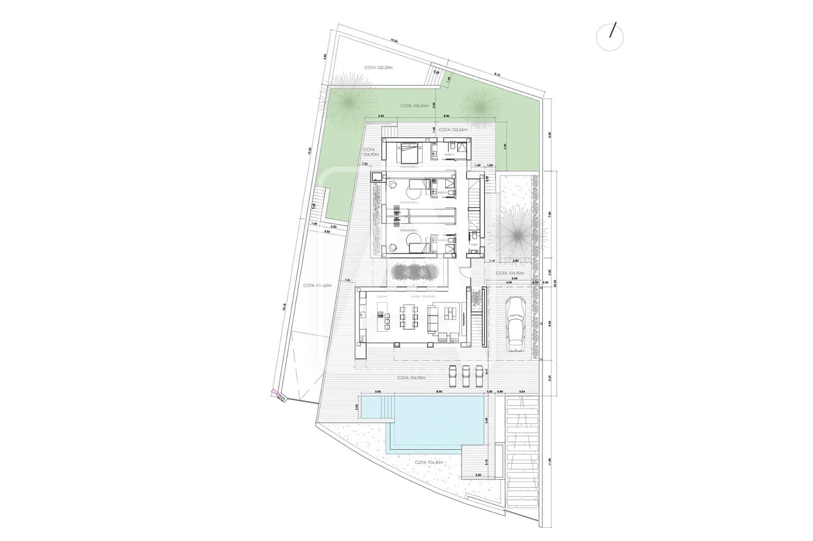 Chalet de 5 habitaciones en Moraira en venta con piscina garaje - 1.850.000 € (Ref: 9228069)