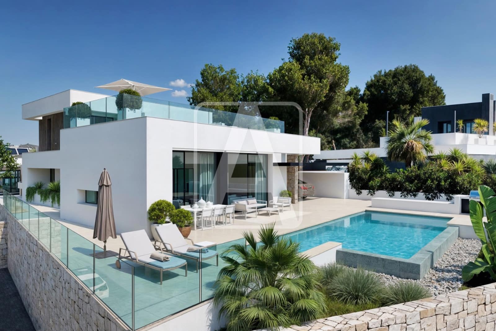 Chalet de 5 habitaciones en Moraira en venta con piscina garaje - 1.850.000 € (Ref: 9228069)