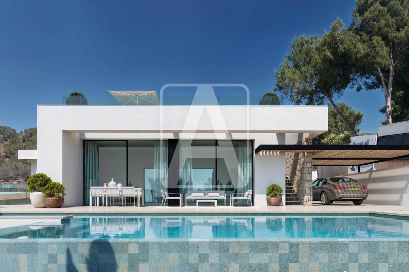 5 bedroom Villa for sale in Moraira with pool garage - € 1,890,000 (Ref: 9228069)