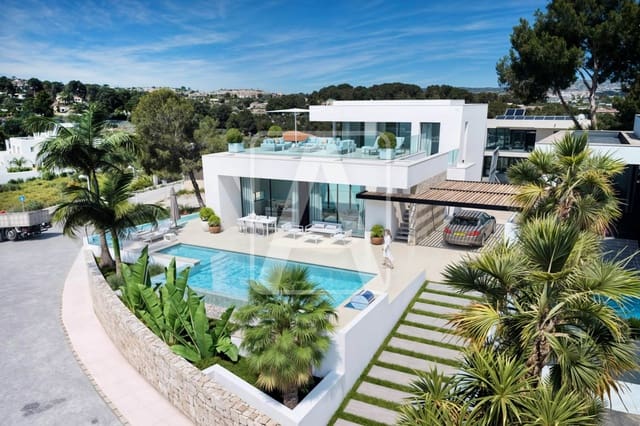 5 soverom Villa til salgs i Moraira, Teulada-Moraira med svømmebasseng garasje - € 1 890 000 (Ref: 9228069)