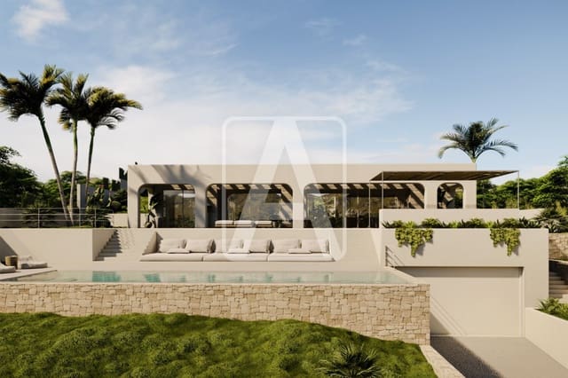 3 soverom Villa til salgs i Teulada Pueblo, Teulada-Moraira med svømmebasseng garasje - € 1 957 000 (Ref: 9242283)