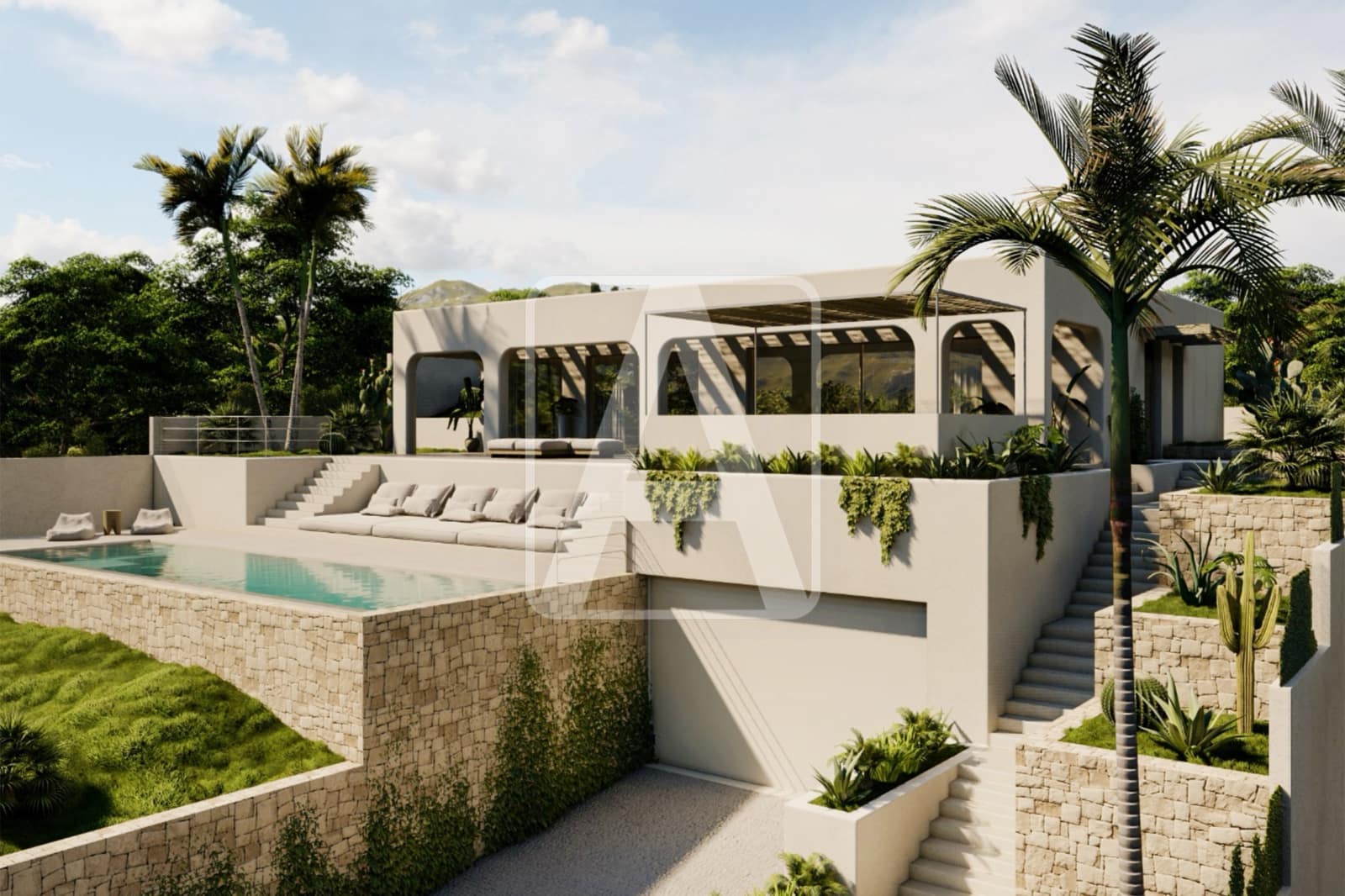 3 soverom Villa til salgs i Teulada med svømmebasseng garasje - € 1 957 000 (Ref: 9242283)