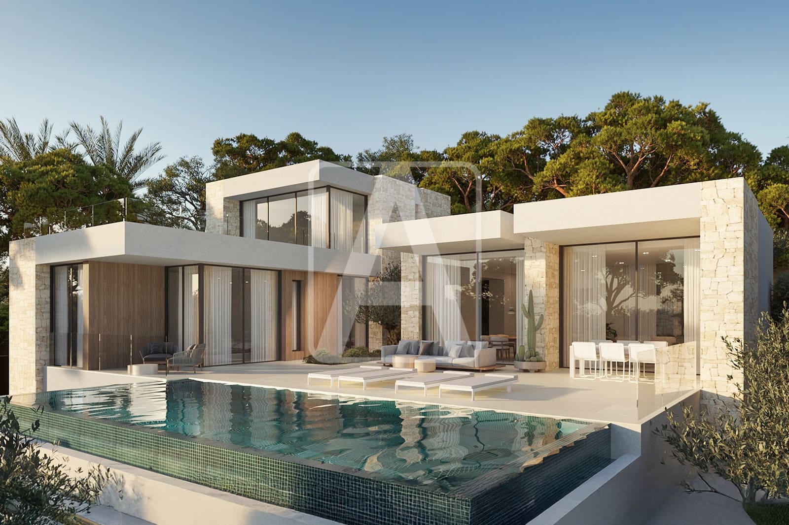 4 makuuhuone Huvila myytävänä paikassa Benissa mukana uima-altaan 
autotalli - 1 890 000 € (Ref: 9242482)